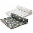 Ju-Ju-Be x Kanga Care Serene Swaddles - Premium Bamboo Swaddle Blankets (2pk) : Narwhal Nirvana